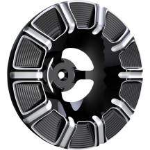 Cubierta del filtro de aire Velocity — para Velocity 65 y Velocity 90, Negro, Plateado