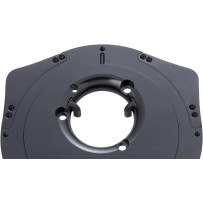 Replacement Breather Bolt Cover Plate — Left, Black