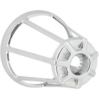 Monster Sucker Air Cleaner Cover — Chrome, Billet Aluminum