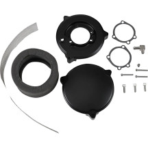 Kit de filtro de aire Dragtron™ II de alto rendimiento 6" — 6.00", Negro