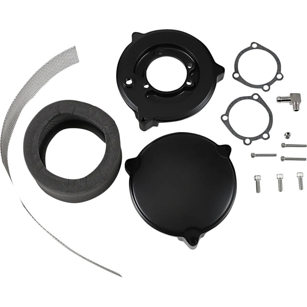 Kit de filtro de aire Dragtron™ II de alto rendimiento 6" — 6.00", Negro