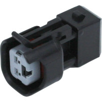 Fuel Injector Adapter — EV-6, Black, Silver