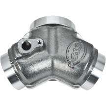 Spigot-Mount Intake Manifold — 4.94" cylinder length, single bore, fits 80", 89", 96"