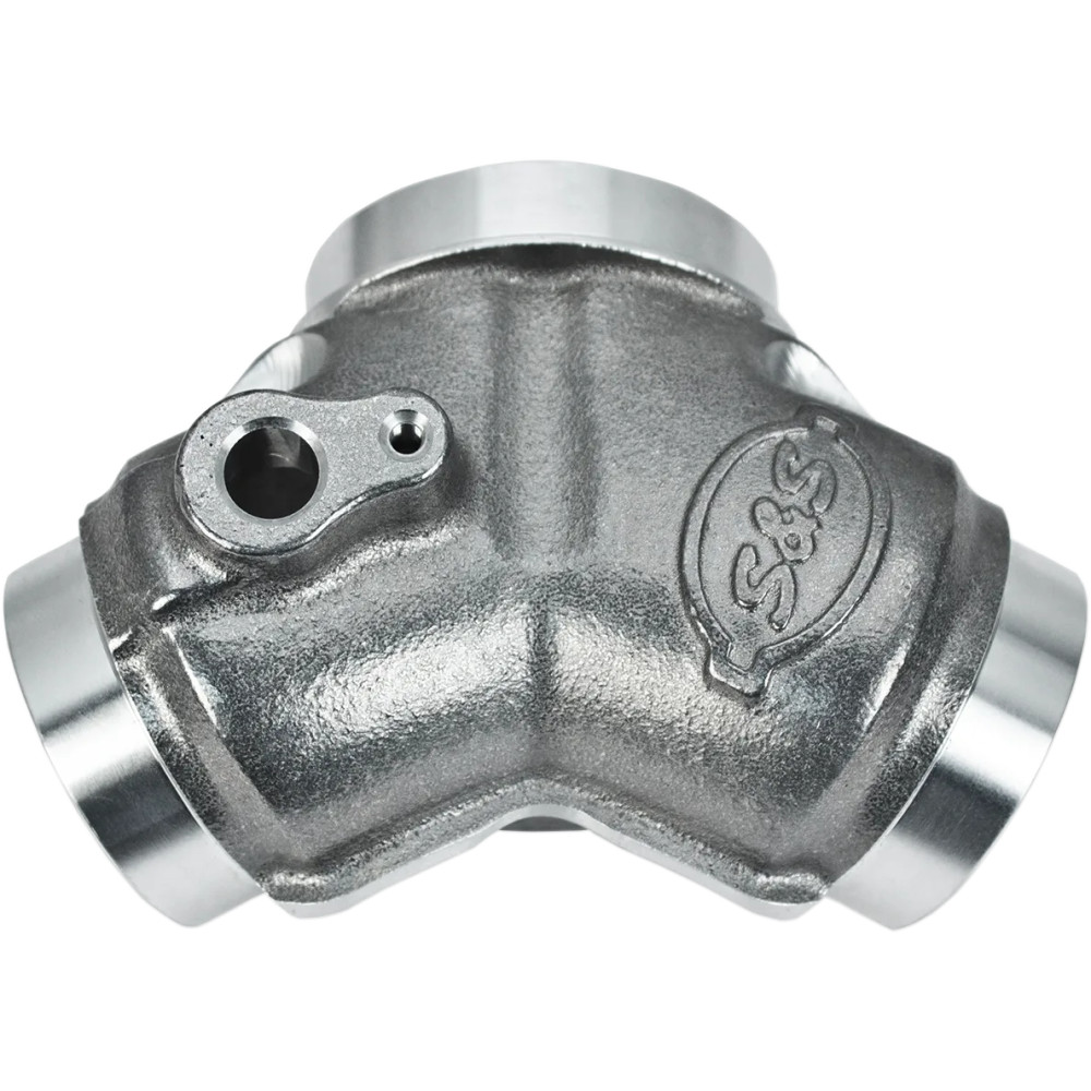 Spigot-Mount Intake Manifold — 4.94" cylinder length, single bore, fits 80", 89", 96"