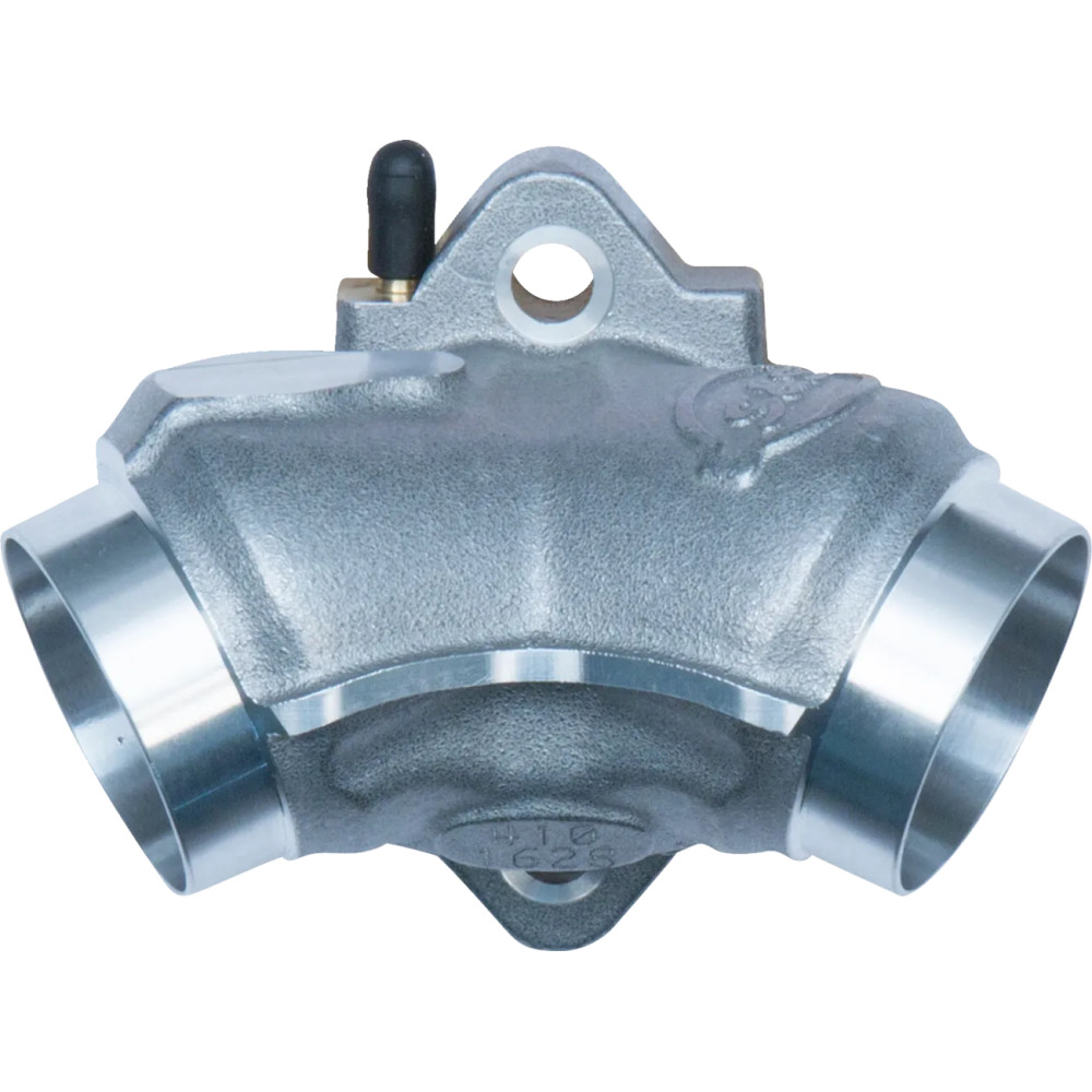 Flange-Mount Intake Manifold — For Super E Carbs, Raw