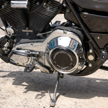 Classic Derby Cover — 5-hole mounting, black