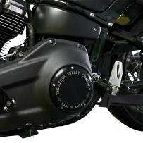 Clásico Derby Cover — montaje de 5 orificios, negro