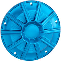 10-Gauge Derby Cover — Anodized Blue, 5-hole