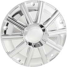 10-Gauge Derby Cover — 5-hole, Chrome