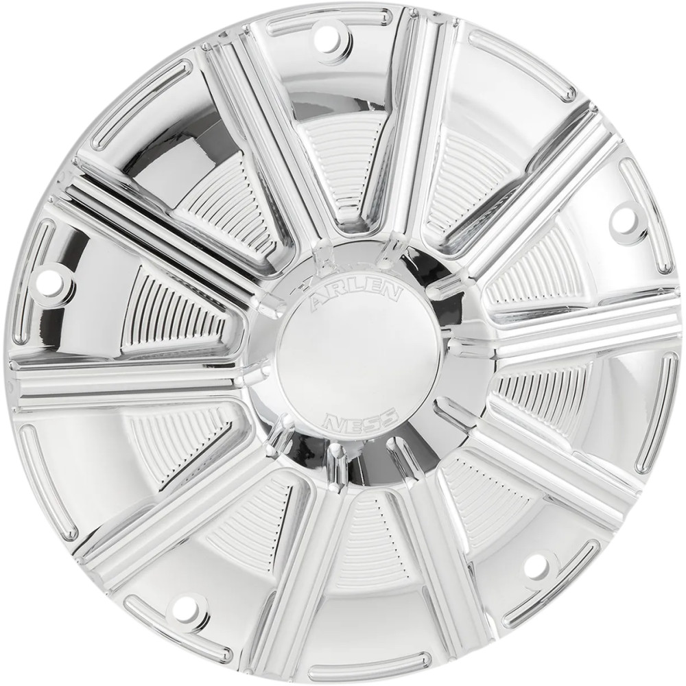 10-Gauge Derby Cover — 5-hole, Chrome
