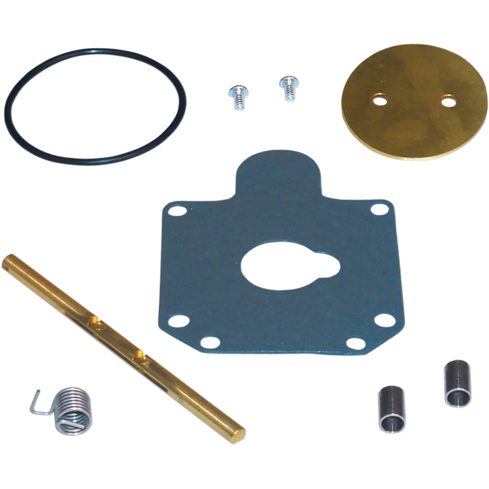 Kit de reconstrucción de carburador — Super B, negro, plateado, dorado