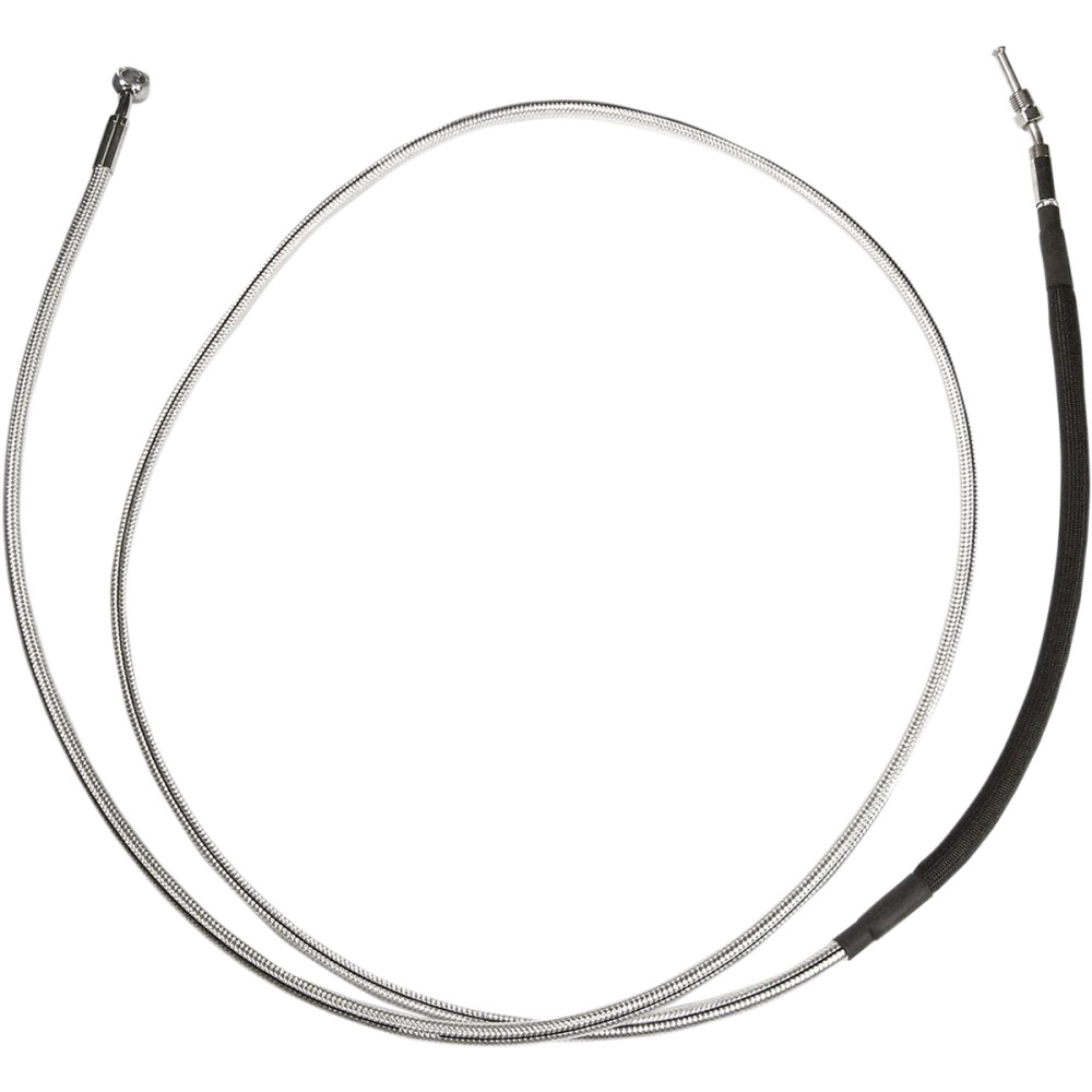 Alternate Length Hydraulic Clutch Line — 198 cm (78"), 10 mm 90° banjo fitting, Chrome Alternate Length Hydraulic Clutch Line — 198 cm (78"), 10 mm 90° banjo fitting, Chrome