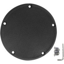 Derby Cover — 5-hole mounting, Wrinkle Black