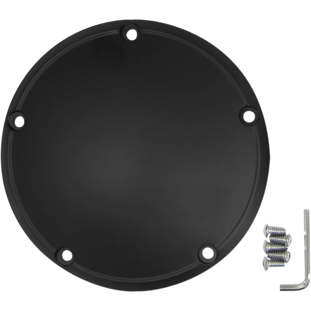Derby Cover — Satin black, 5-hole