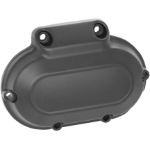 Tapa lateral de transmisión — montaje 6 orificios, Negro satinado