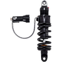 465 Series Shock with Remote Adjustable Preload — 46 mm bore, 309.88 mm extended length, rear, black anodized