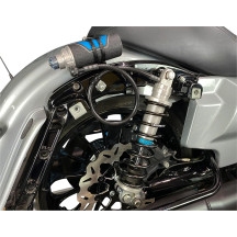 REVO ARC Remote Reservoir FL Coil Suspension — 330.20 mm (13.00 in), Rear, Clear
