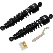 Amortiguadores Serie 412 — 343 mm (13.50") , trasero, negro