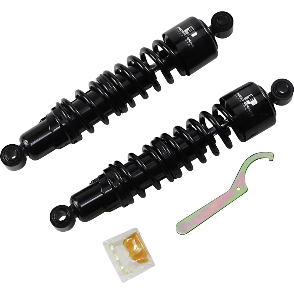 Amortiguadores Serie 412 — 343 mm (13.50") , trasero, negro