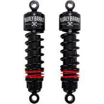 Slammer Plus Shocks — 10.5" ride height, 11.5" damper, black