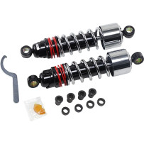 Slammer Plus Shocks — 10.5" extended length, Chrome