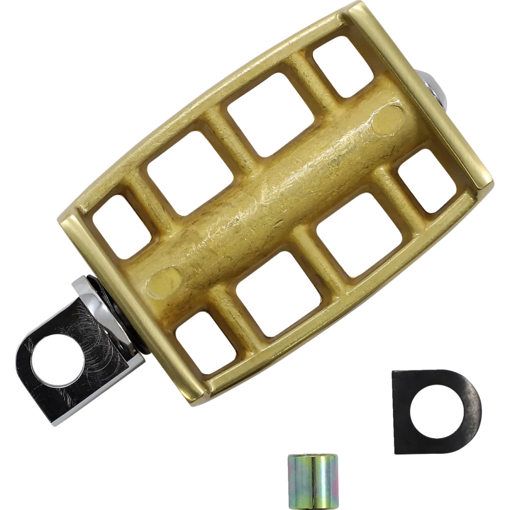 Kickstarter Pedal — Brass