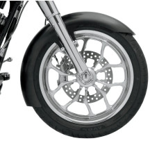 Tire Hugger Front Fender for Dresser — Black, 16"–19" wheels