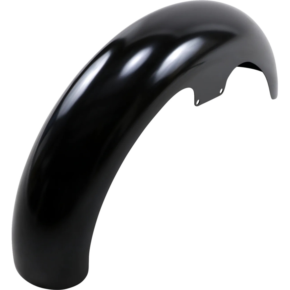 Hugger Series Front Fender — Fits 16", 17", 18", 19" wheels, Black