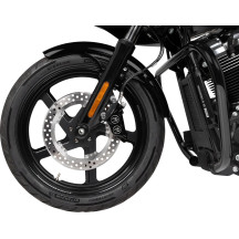 Hugger Front Fender with Mounting Blocks for Softail/Dyna