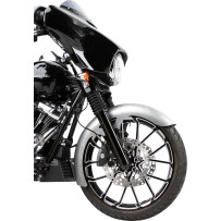 Real Steel Rapper Front Fender — 41-3/8" contour, 5.9" width, front mount
