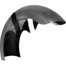 Guardabarros envolvente de fibra de carbono de 21" de ancho — rueda de 21", guardabarros de 8"