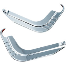 Acento cromado para parachoques trasero — compatible con parachoques OEM