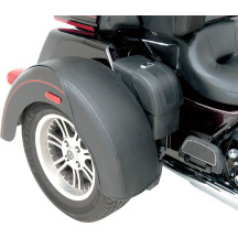 Trike Fender Bra Set — Rear, Black, Pair