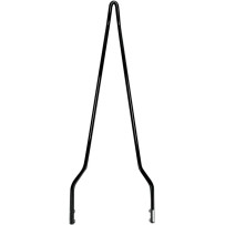Attitude Styled Sissy Bar Sticks — 762 mm (30"), Steel, Black