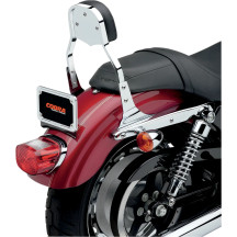 Sissy Bar cuadrado — 279 mm (11") de altura, cromo