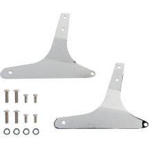 Round Sissy Bar — 356 mm (14") height, Chrome