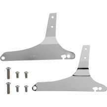 Sissy Bar cuadrado — 279 mm (11 in) de altura, respaldo 127 mm (5 in) H × 152 mm (6 in) W, Cromado