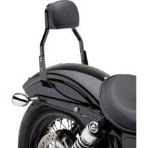 Sissy Bar cuadrado — 279 mm de altura, respaldo 127×152 mm, 152 mm de ancho, Negro