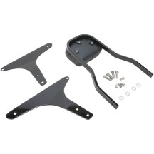 Sissy Bar cuadrado — 356 mm (14 in), corto, negro