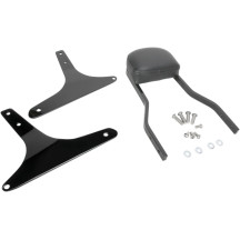 Sissy Bar cuadrado — 356 mm (14 in), corto, negro