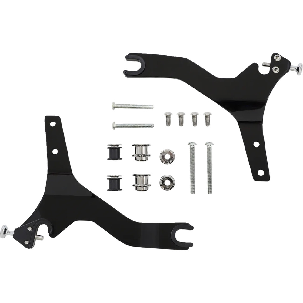 Kit de respaldo desmontable — 356 mm (14\") de altura, negro