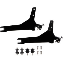 Detachable Backrest Kit — Pad 6" W x 5" H x 2" D, Height 279 mm (11"), Black
