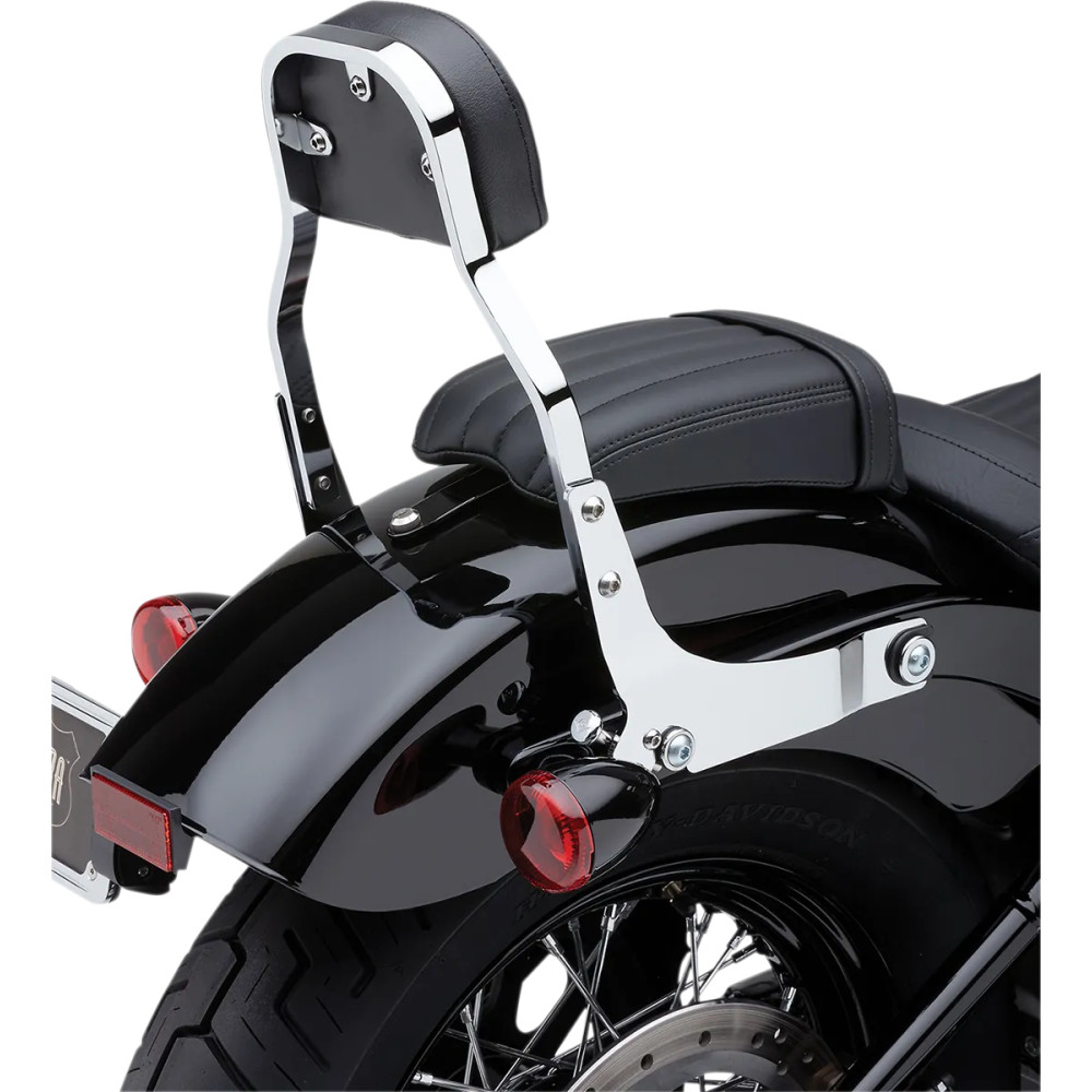 Detachable Backrest Kit — 279 mm (11"), Mini, Chrome