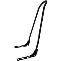 Sissy Bar de una pieza — 64 cm (25 in), Negro