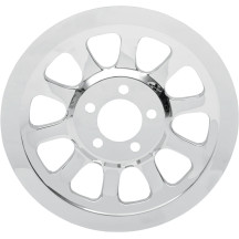 Chrome Outer Rear Pulley Insert — Chrome