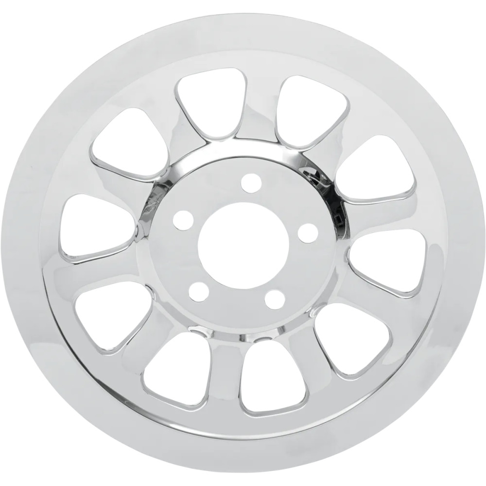 Chrome Outer Rear Pulley Insert — Chrome