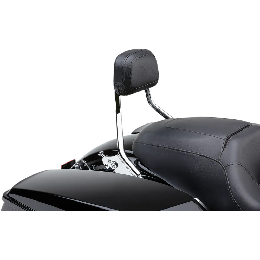 Short Detachable Backrest — 16.5 cm x 11.5 cm, Chrome