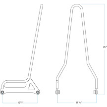 EXFIL Sissy Bars