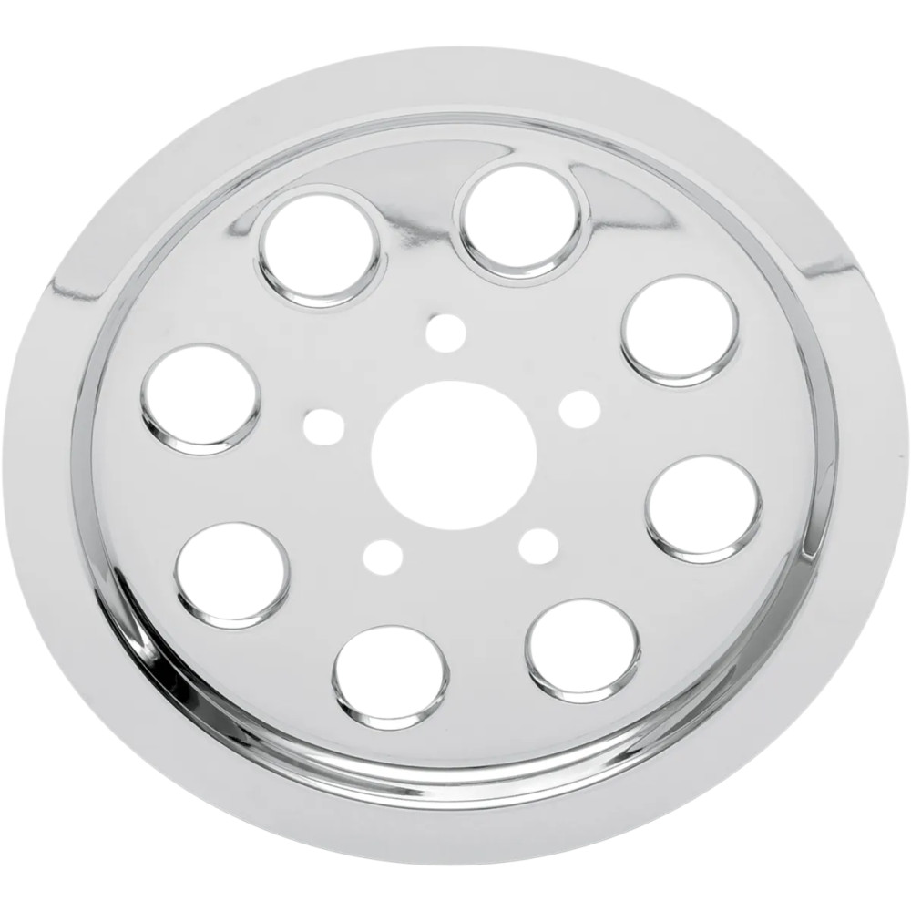 Inserto cromado exterior de polea trasera — Precision-Formed