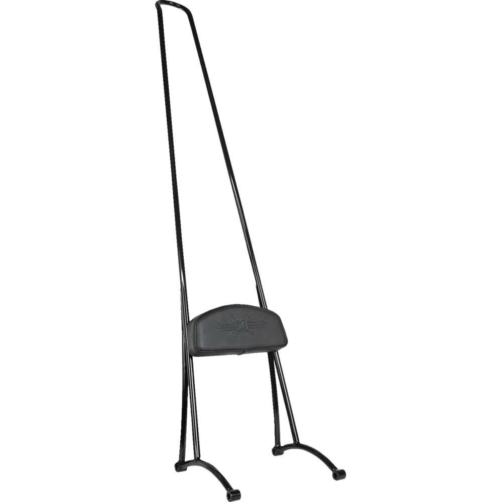 Barra Sissy Stupid Tall — 40" de altura, negro, acabado en polvo